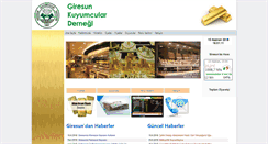 Desktop Screenshot of giresunkuyumculardernegi.com